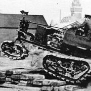 First Tracked Armored Vehicle