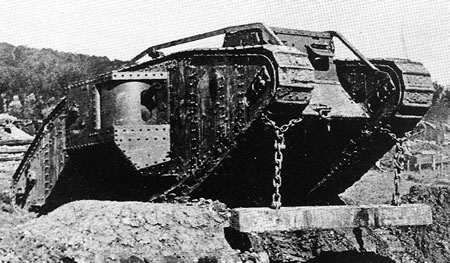 Mark IV male Tank from WWI