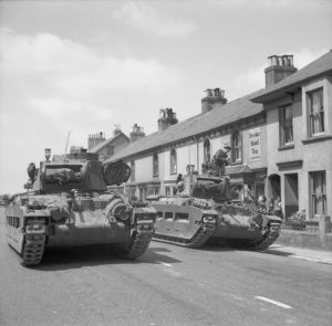 Matilda tanks in Southern England, UK 1941