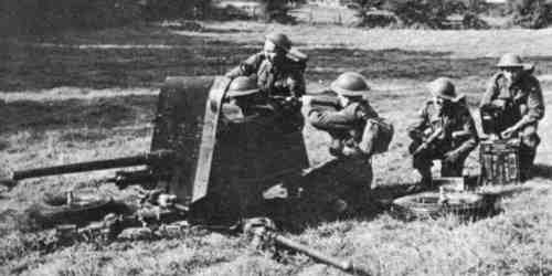 2 Pounder Anti-Tank Gun