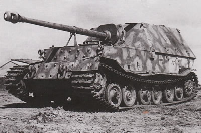 Elefant/Ferdinand Heavy Tank Destroyer. Source: Tanks of World Wars I and II by George Forty