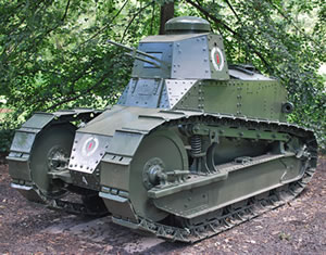 Ford 6 ton tank (M1917) Source: US First Infantry Division Museum at Cantigny