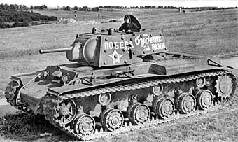 KV-1 heavy tank