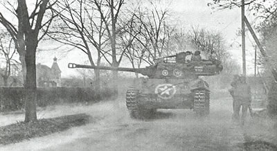 M18 Hellcat tank destroyer in Gemany in 1945