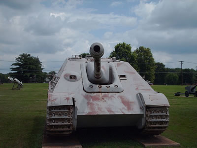 Jagdpanther heavy tank destroyer at the US Army Ordnance Museum in Aberdeen, Maryland