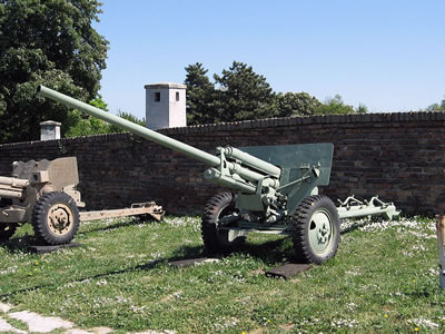 Zis-2 Model 1941 anti-tank gun. Photo by Marko Milosavljevic