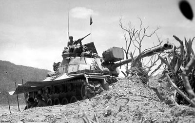M48 Patton medium tank in Vietnam