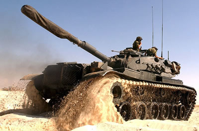 Spanish M60A3 TTS Patton Main Battle Tank in Egypt
