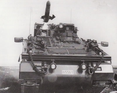 Swingfire long-range anti-tank guided missile