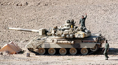 AMX-30 main battle tank during the 1990/1991 Gulf War