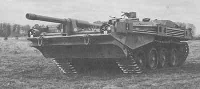 Stridsvagn 103 main battle tank, S-tank, a turretless tank