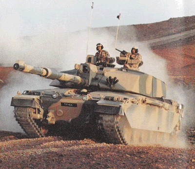 Challenger 2 main battle tank, Source: Jane's Tanks and Combat Vehicles Recognition Guide