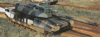 Leclerc main battle tank. Source: Jane's Tanks and Combat Vehicles Recognition Guide