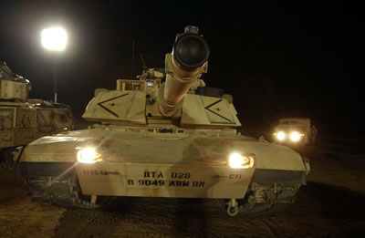 M1A1 Abrams main battle tank, Kuwait 2003