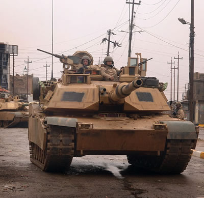 M1A2 Abrams main battle tank, Iraq 2005