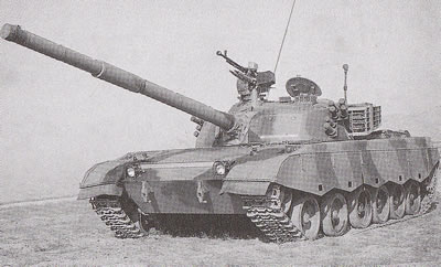 Type 85-IIM main battle tank. Source: Jane's Tanks and Combat Vehicles Recognition Guide.