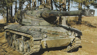 SK 105 Kürassier light tank. Source: Jane's Tanks and Combat Vehicles Recognition Guide