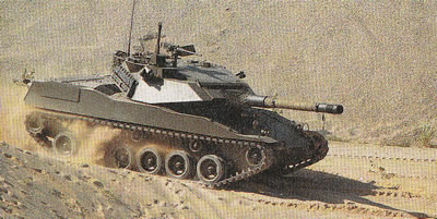 Stingray light tank. Source: Jane's Tanks and Combat Vehicles Recognition Guide