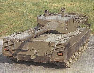 OF-40 Mark 2 main battle tank. Source: Jane's Tanks and Combat Vehicles Recognition Guide
