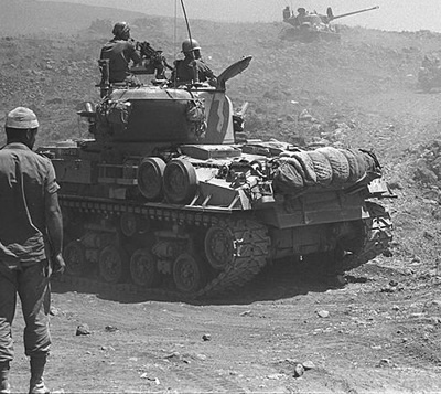 Israeli tank during the Six Day War