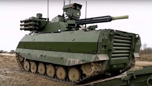 URan-9 UCGV Russian Robot Tank