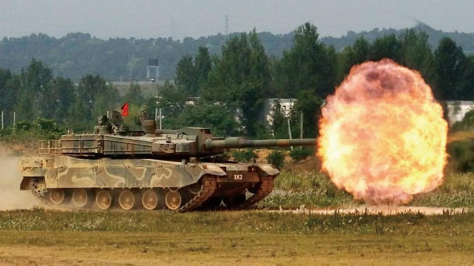 K2 Black Panther South Korean main battle tank 