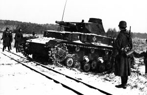 One of the first Panzer IVs, seen here on the Western Front 1939-40